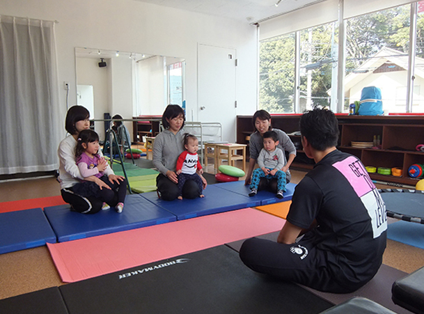 親子・子供運動教室の様子